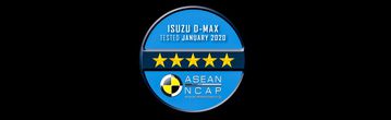 Isuzu D-Max 2023 đạt chứng nhận an toàn 5 sao từ ASEAN N-CAP