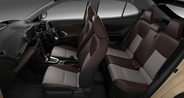 Tất cả các vị trí ghế trên Toyota Yaris Cross 2022 đều được trang bị tựa đầu.
