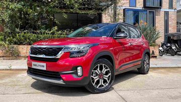 KIA Seltos được cho là có ngoại hình nam tính, cứng cáp