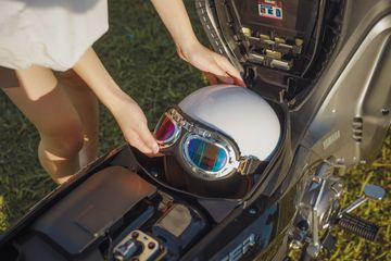 Cốp xe Yamaha Jupiter Finn 2024 nhỏ hơn đối thủ Future 125 FI