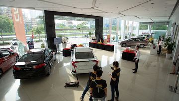Không gian trưng bày của Honda Ô tô Sài Gòn - Quận 2