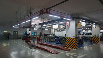 Khoang công nghệ cao của Toyota Thanh Xuân