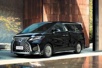 Lexus LM350 2024 sở hữu thiết kế sang trọng