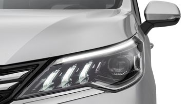 Hệ thống chiếu sáng trên phiên bản MG G50 1.5T AT LUX cao cấp nhất với đèn pha LED Projector